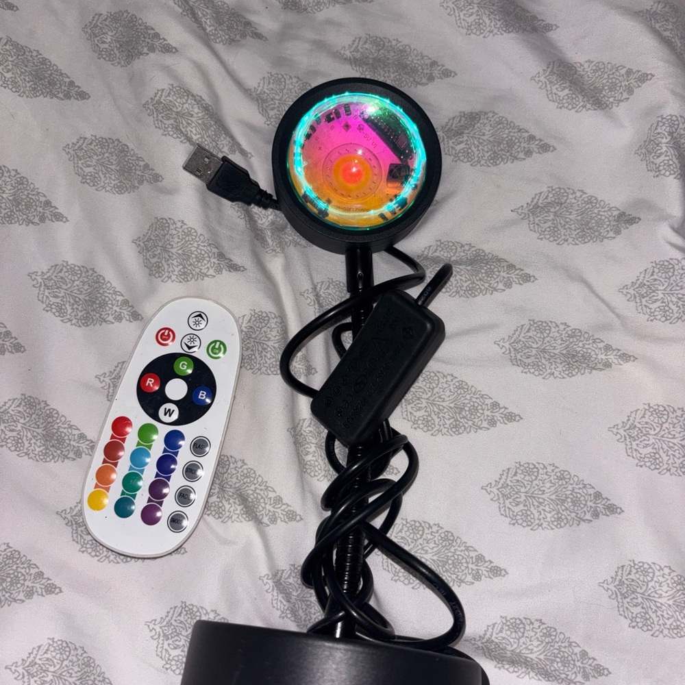 LED Projector by with Remote